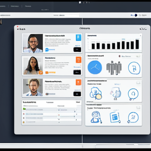 Home 6 Centralized Information Hub**
A digital workspace interface showcasing a central hub for project information. Icons represent design files, documents, meeting notes, and sketches, all accessible within a clean, organized cloud storage platform. Include team members avatars collaborating seamlessly.
**